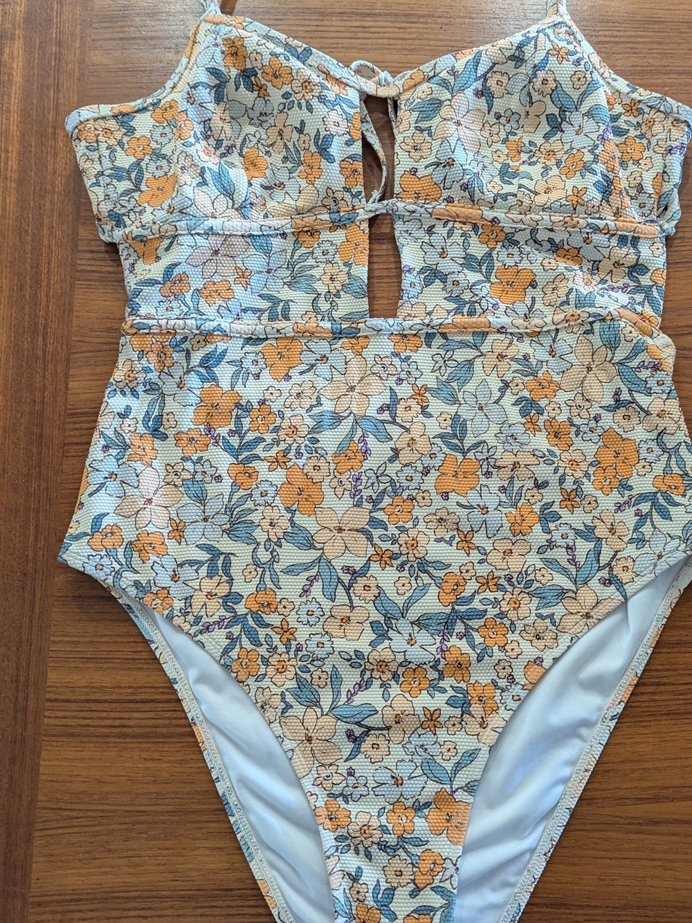 Cupshe Floral One-Piece Swimsuit in L
